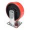 Vestil Polyurethane Rigid Caster 6 In. Diameter x 2 In. Width 1232 Lb. Capacity Red/Black CST-VE-6X2PU-R - alternate 5
